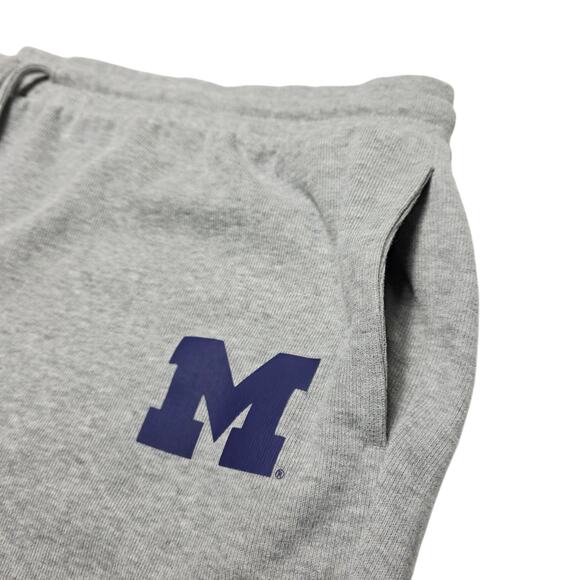 Michigan Wolverines Fleece Jogger Pants Men's Size 2XL Sideline Apparel NCAA - Picture 3 of 8